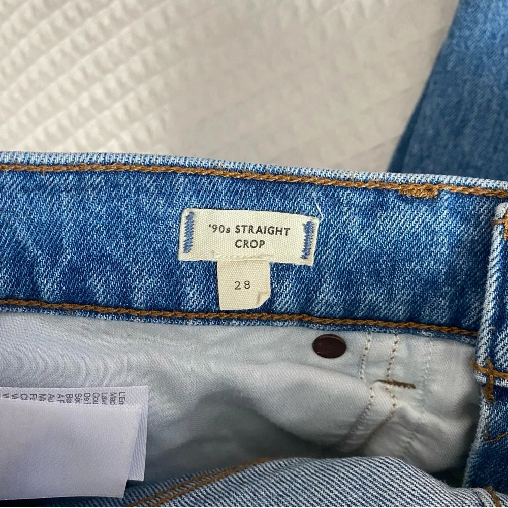Madewell 90s straight crop jeans size 28 - Picture 7 of 12